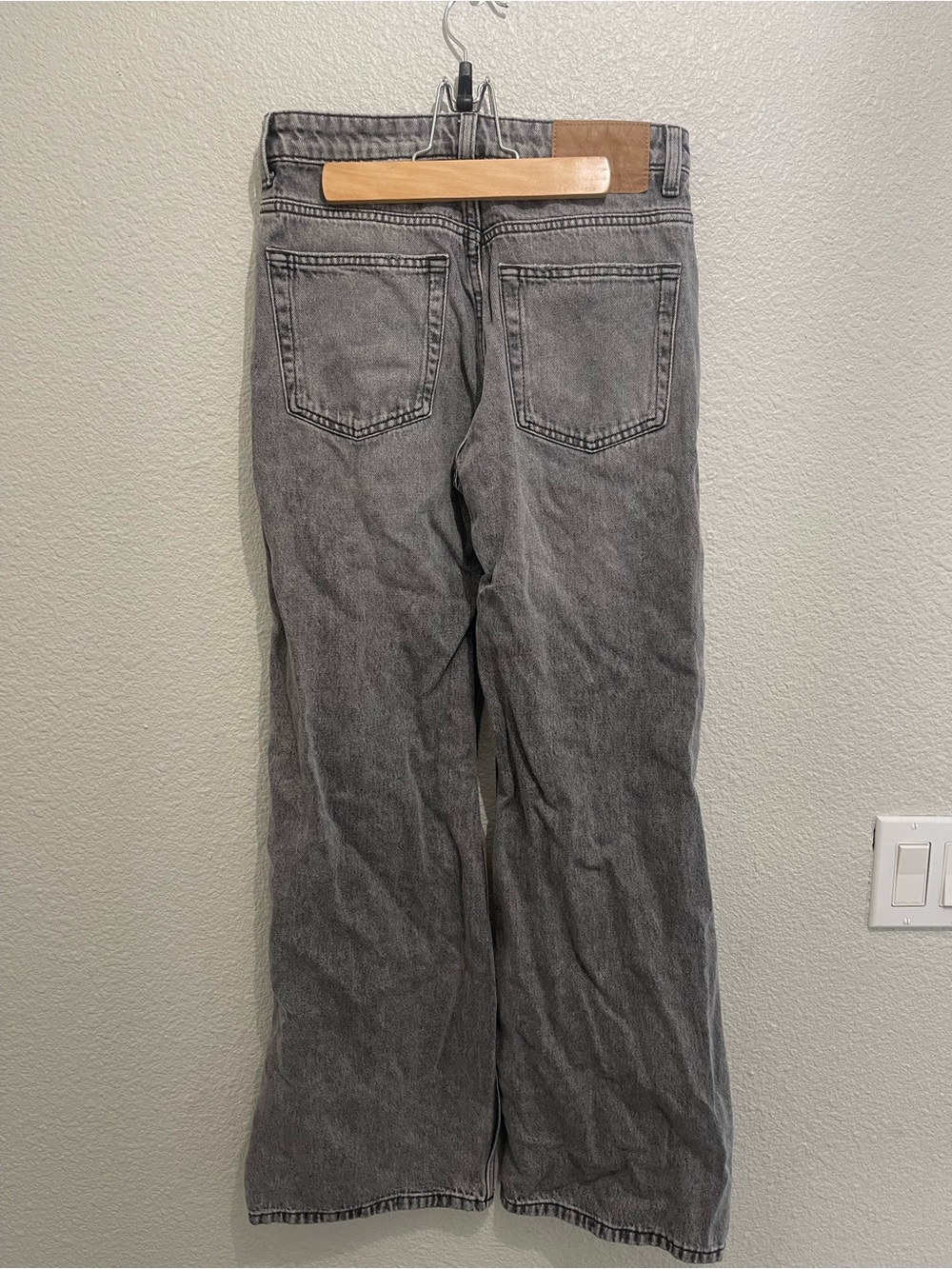 Divided Light Gray Washed Denim Jeans
